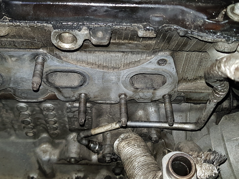 Сломались шпильки на коллекторе выхлопа. — Peugeot 308 (1G), 1,6 л ...