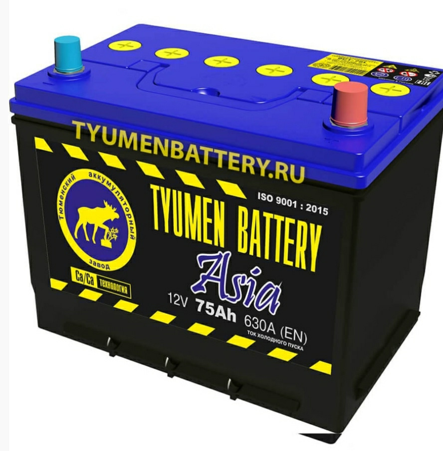 АКБ Тюмень ASIA 75ah 630A CA/CA technologies ***** — Toyota Camry (XV40 ...