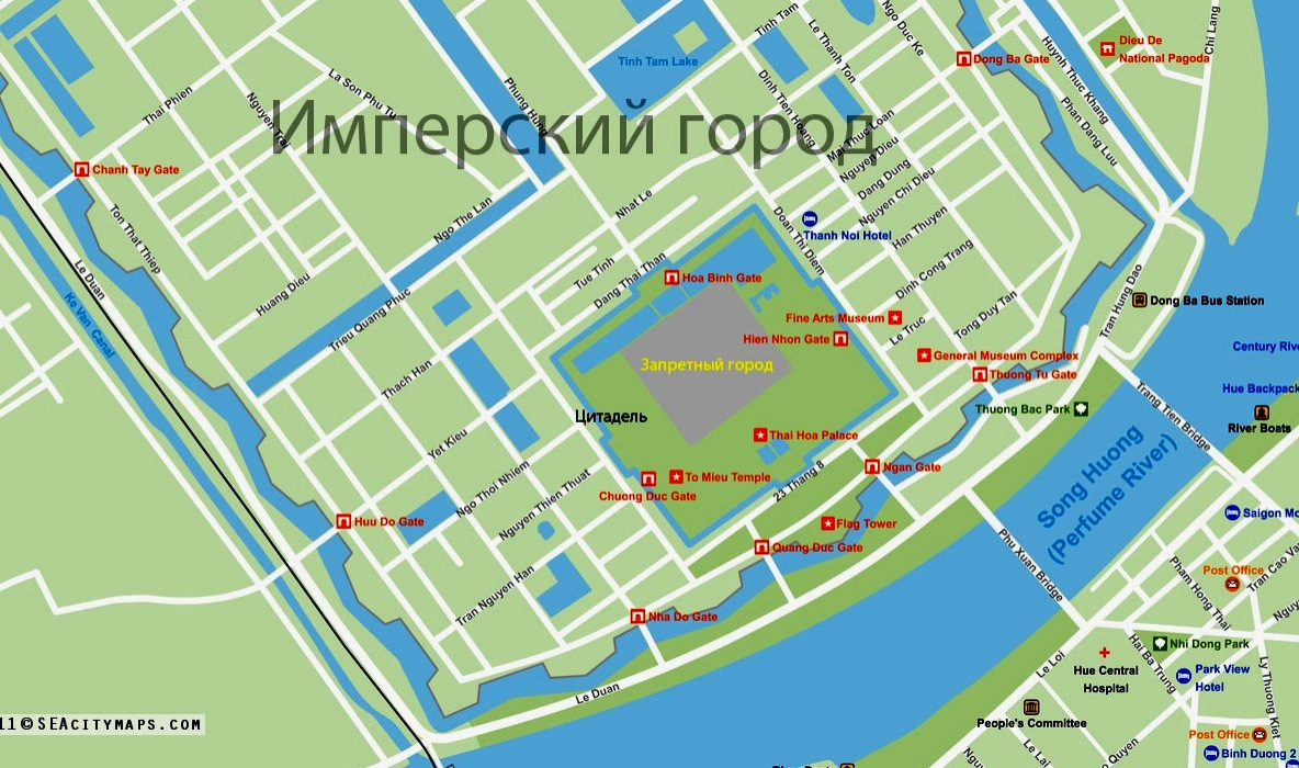 Запретный город карта
