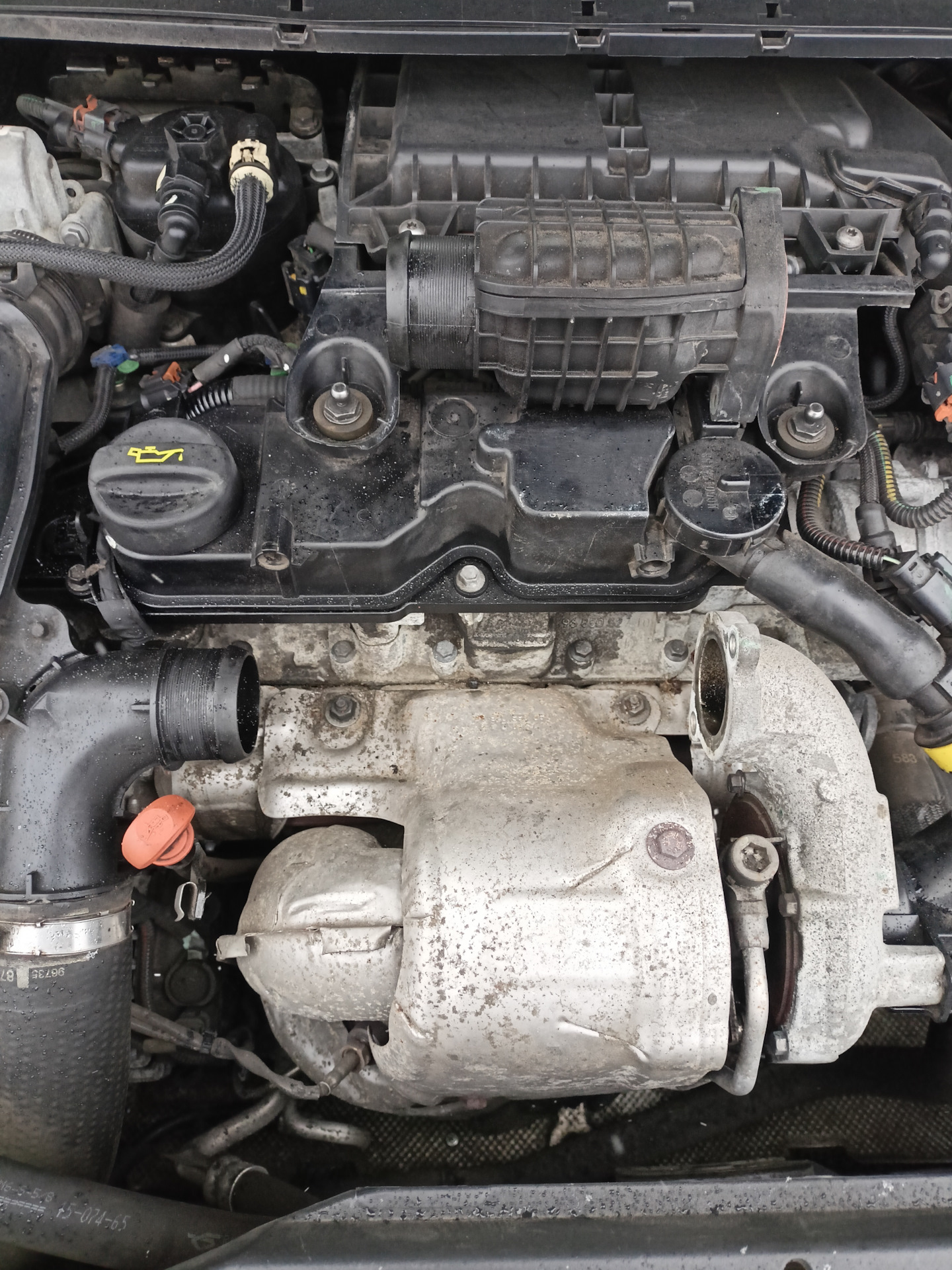 Патрубок интеркулера и дёргание при трогании — Peugeot 308 SW (2G), 1,6 ...