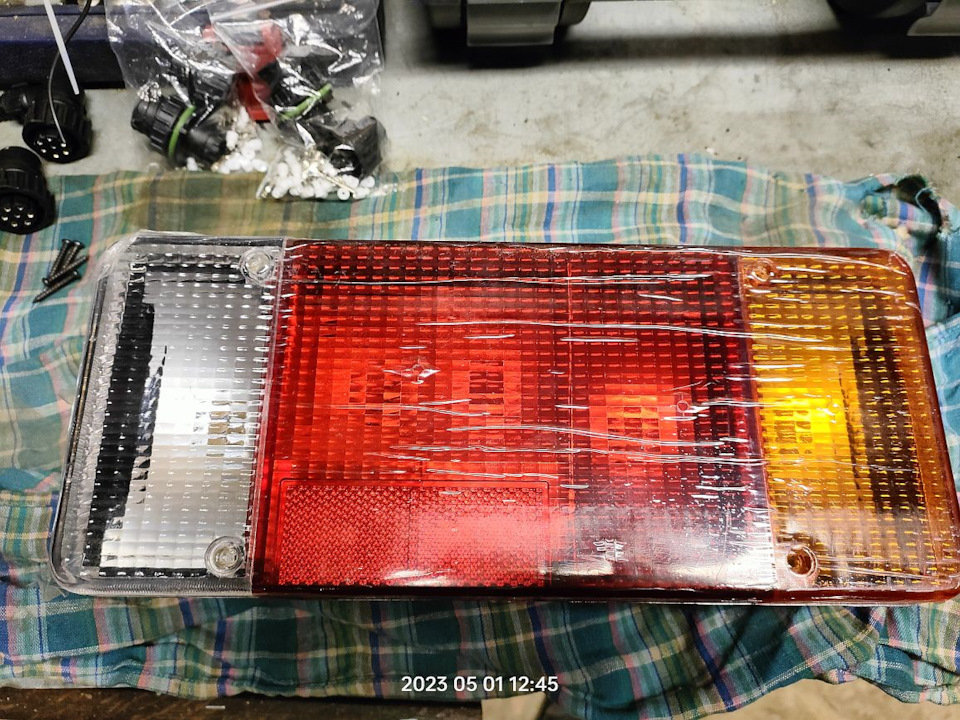 Колхоз разъема задних фонарей — FIAT Ducato III, 2,3 л, 2012 года ...