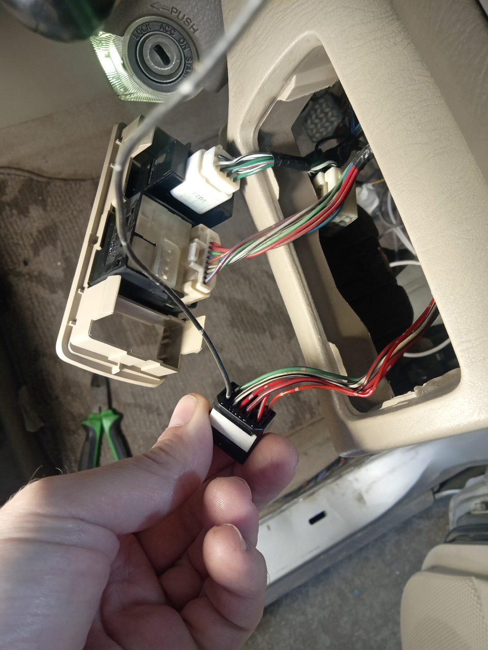 Photo from the logbook Toyota Corolla Fielder (E120)