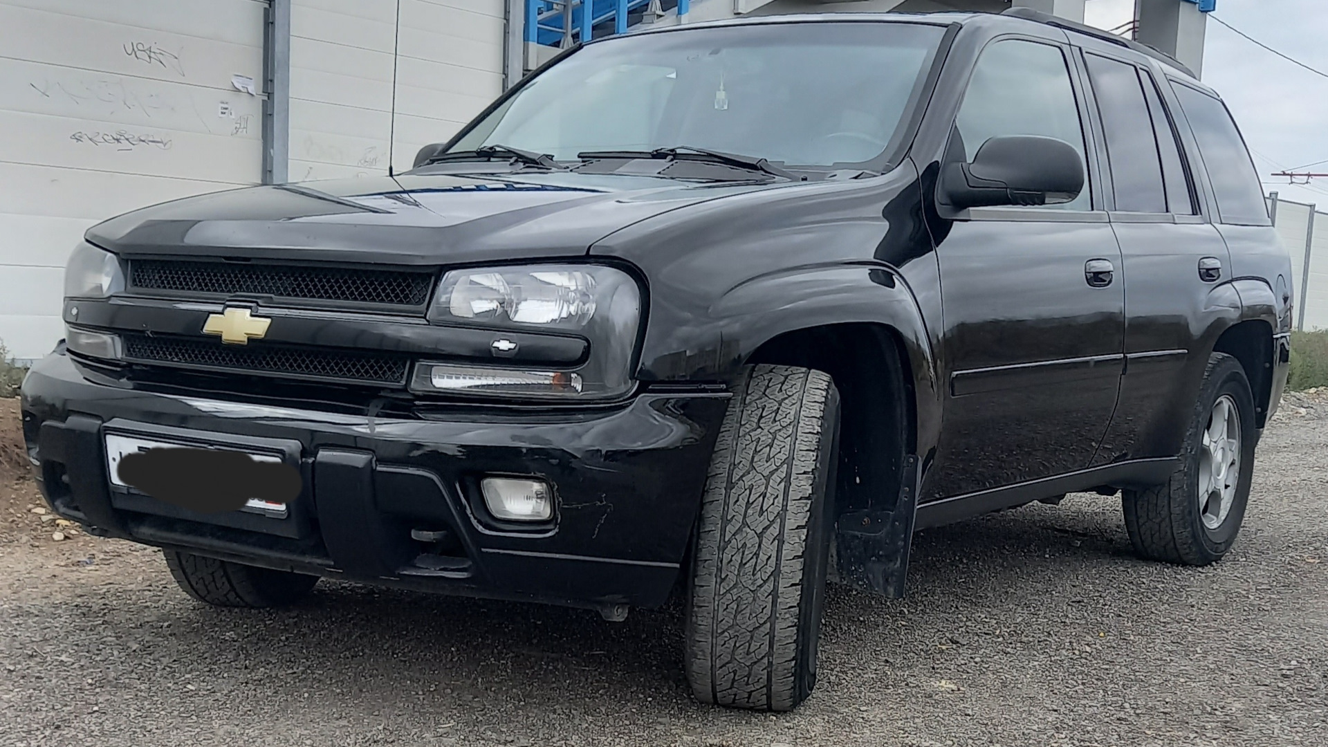 Спойлер Chevrolet trailblazer 1. Chevrolet trailblazer (1g) 4.2 бензиновый 2006 на drive2.