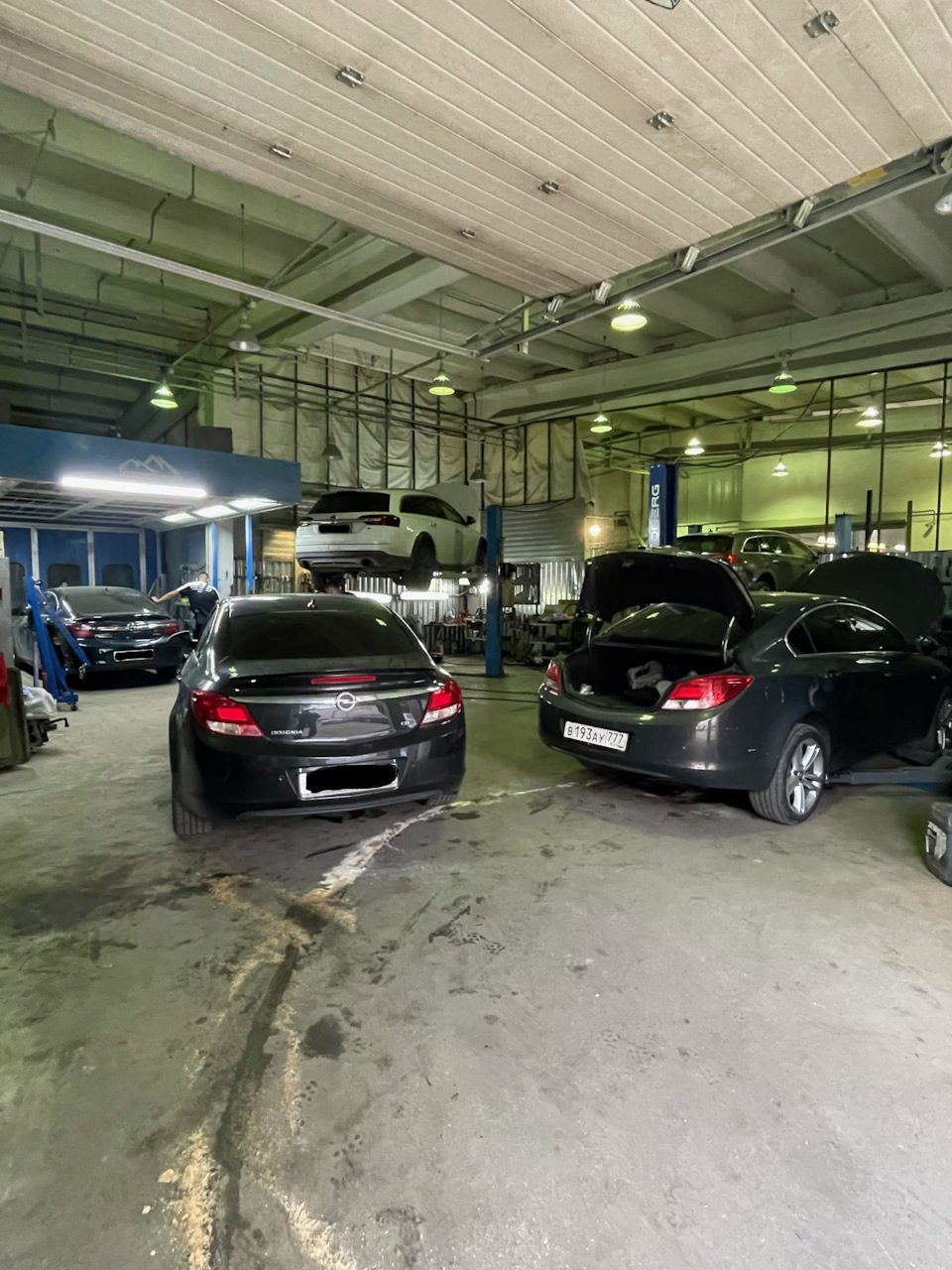 ТО-233, замена вспомогательного ремня и термостата — Opel Insignia (1G ...