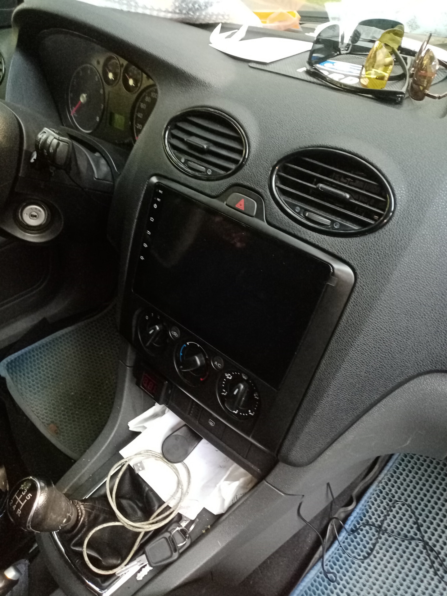 2din китай focus 2, пропадает звук — Ford Focus Hatchback II, 1,4 л ...