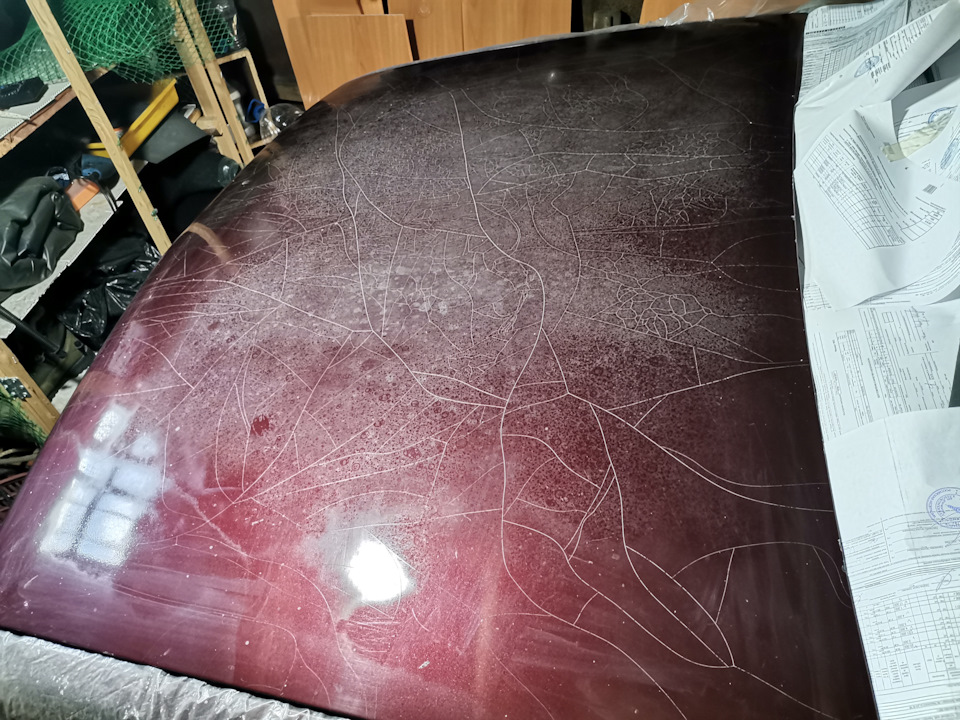 освежил капот с баллончика — Москвич Князь Владимир, 2 л, 1998 года ...