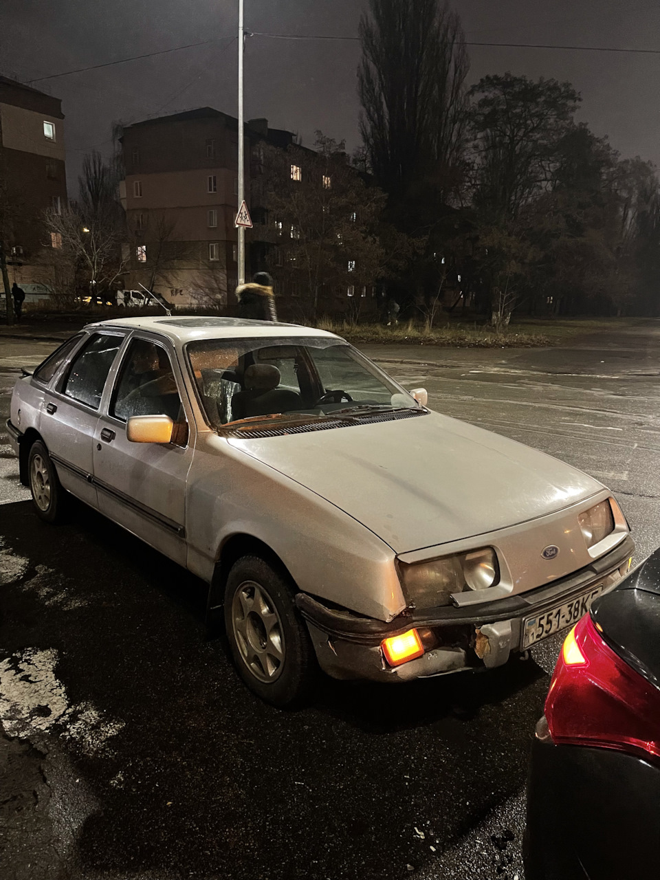 Первое ДТП по моей вине — Ford Sierra, 2 л, 1985 года | ДТП | DRIVE2