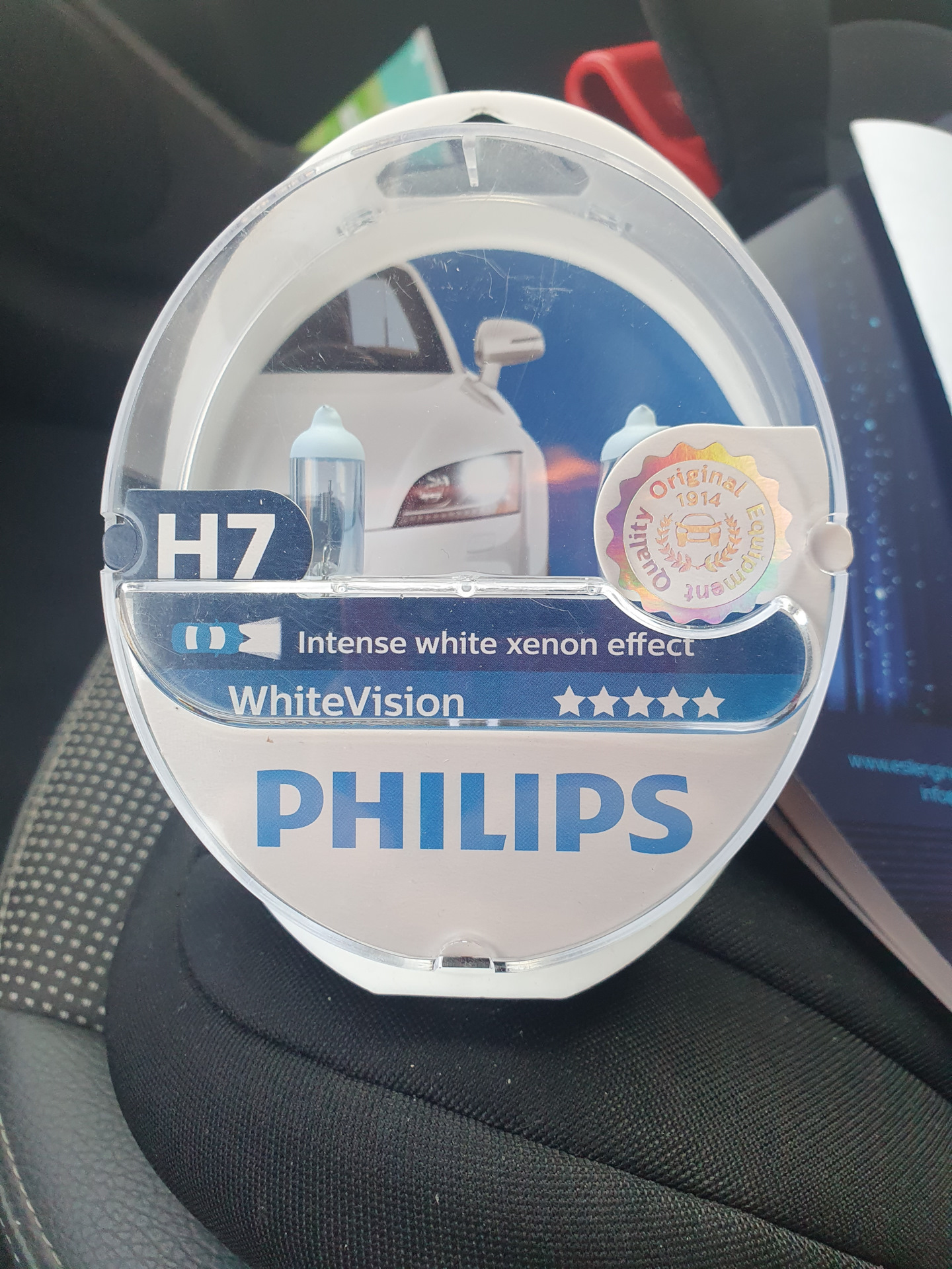 Philips white vision h7