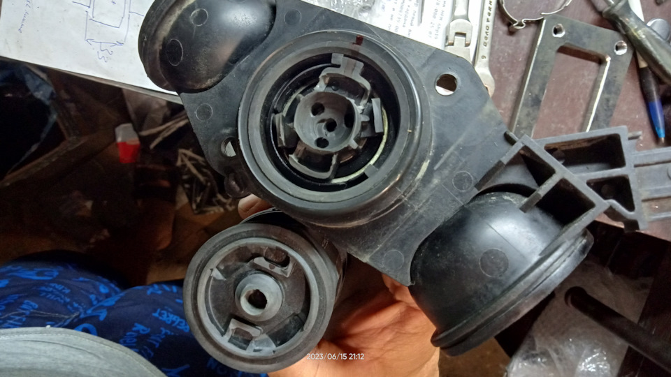 изменение геометрии впускного коллектора — Audi A6 (C6), 3 л., 2005 ...