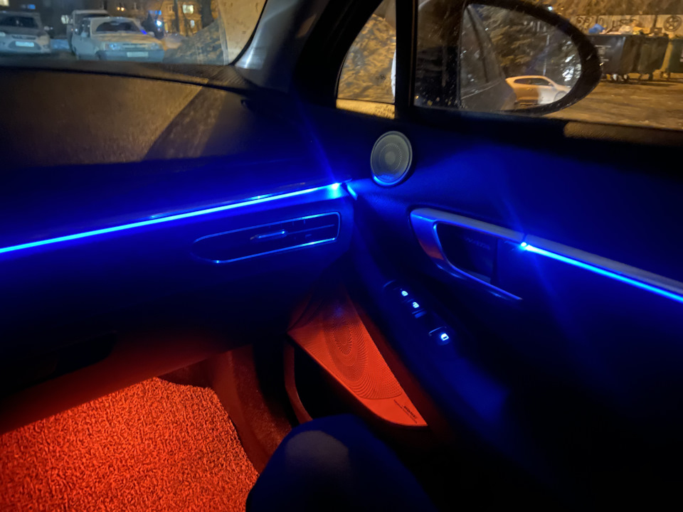 Установка подсветки салона. — DRIVE2