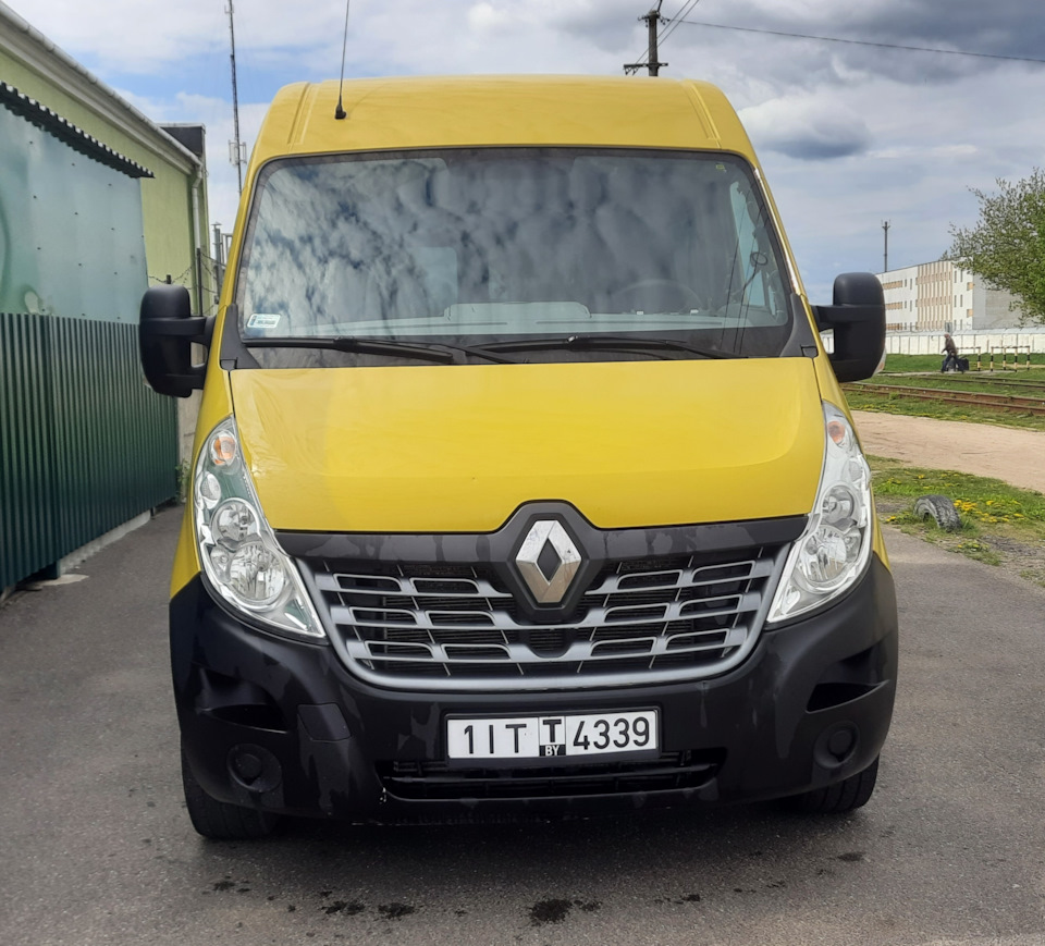 Бампер в цвет кузова — Renault Master (3G), 2,3 л, 2015 года | стайлинг |  DRIVE2