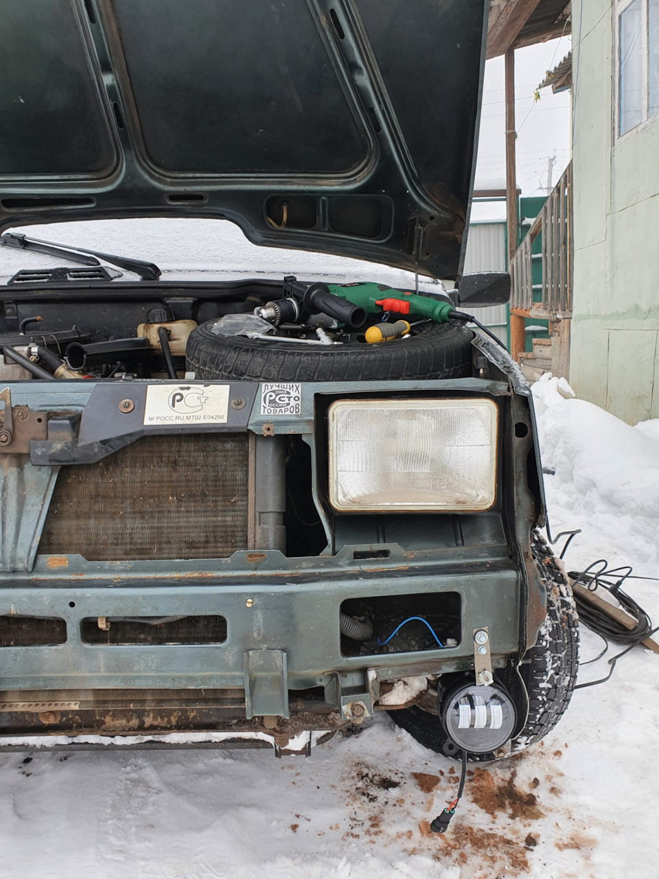 Противотуманки Sal-man приора на оку — КАМАЗ 11113 Ока, 0,7 л, 2005 года |  аксессуары | DRIVE2