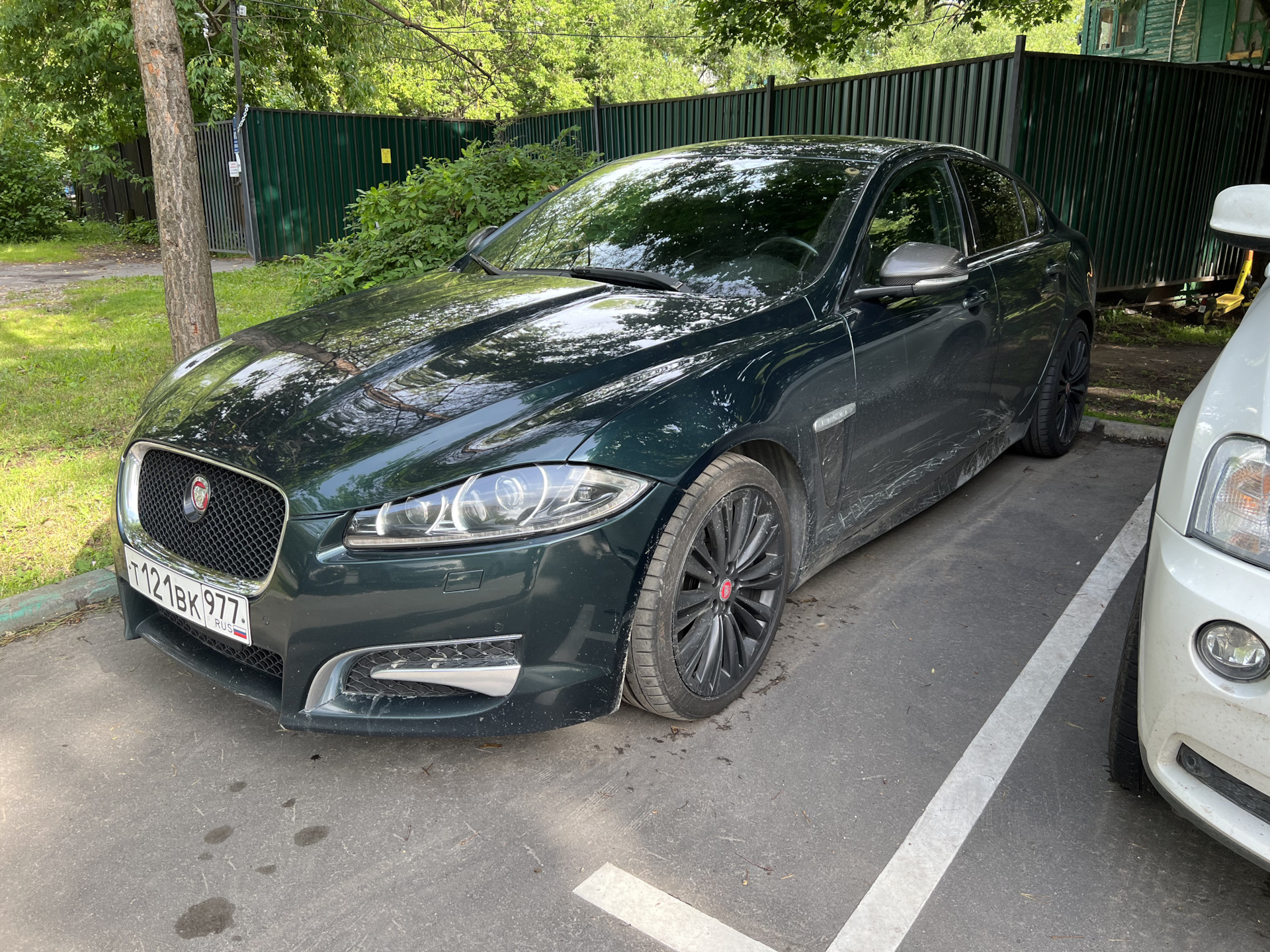 Jaguar XF 2010 дрифт