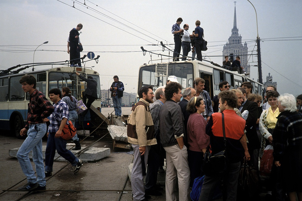 Августовский путч 1991 картинки