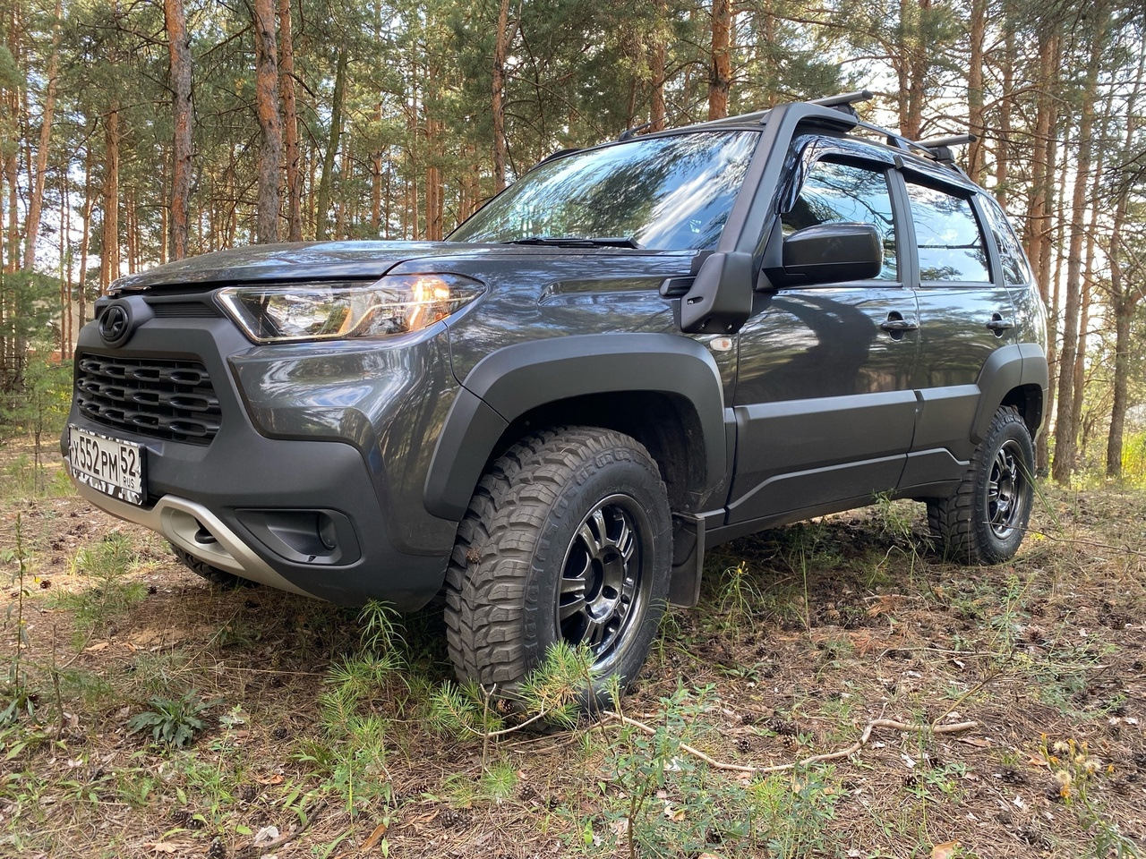 Новые МТ колеса 215/75 15 — Lada Niva Travel, 1,7 л, 2022 года ...