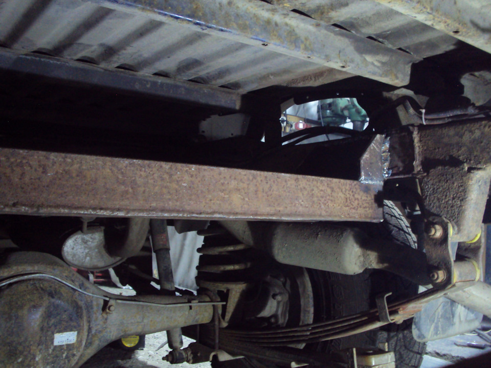 Установка лебедки.(в базу). Начало. — Mitsubishi L200 (3G), 2,5 л, 1999 ...