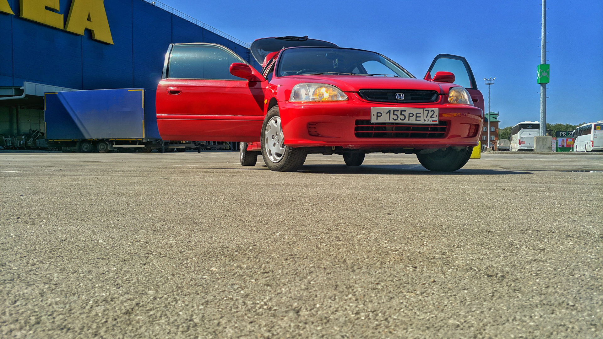 Honda Civic (6G) 1.5 бензиновый 1998 | на DRIVE2