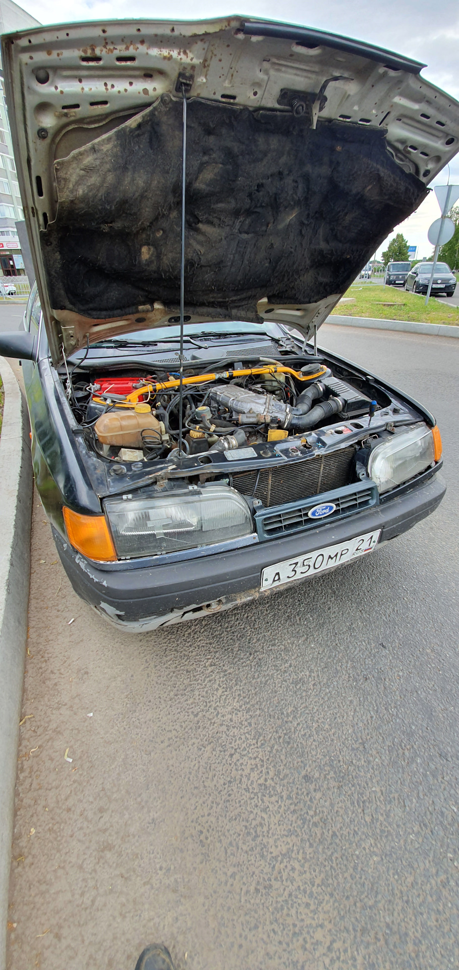 Черный дым, хлопки — Ford Scorpio I, 2,9 л, 1990 года | поломка | DRIVE2