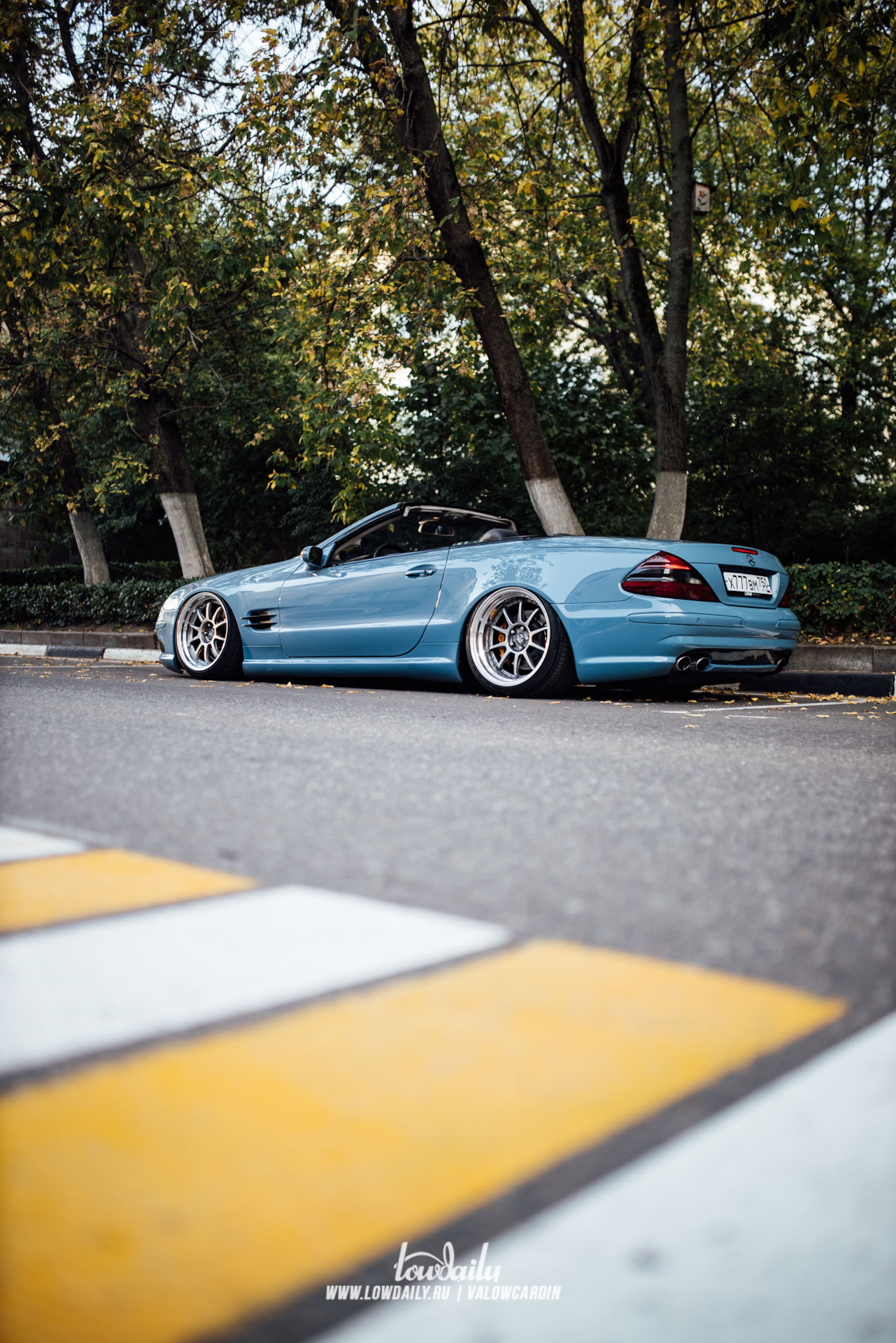 Mercedes sl55 stance