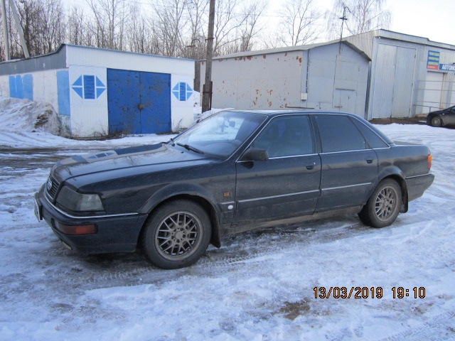 Ауди V8 едет на Автостраду!Если конечно, доедет))) — Audi V8, 3,6 л ...