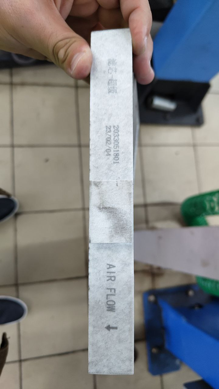 Оригинальный салонный фильтр оказался угольным — FAW Bestune B70