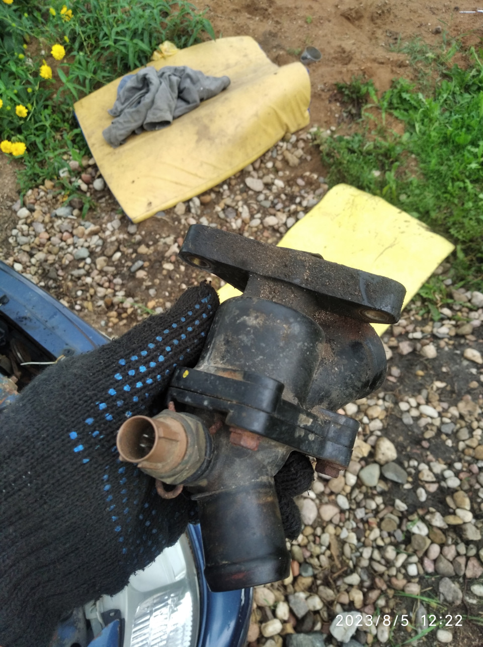 Замена корпуса термостата — Honda Accord (6G), 1,8 л, 1999 года ...