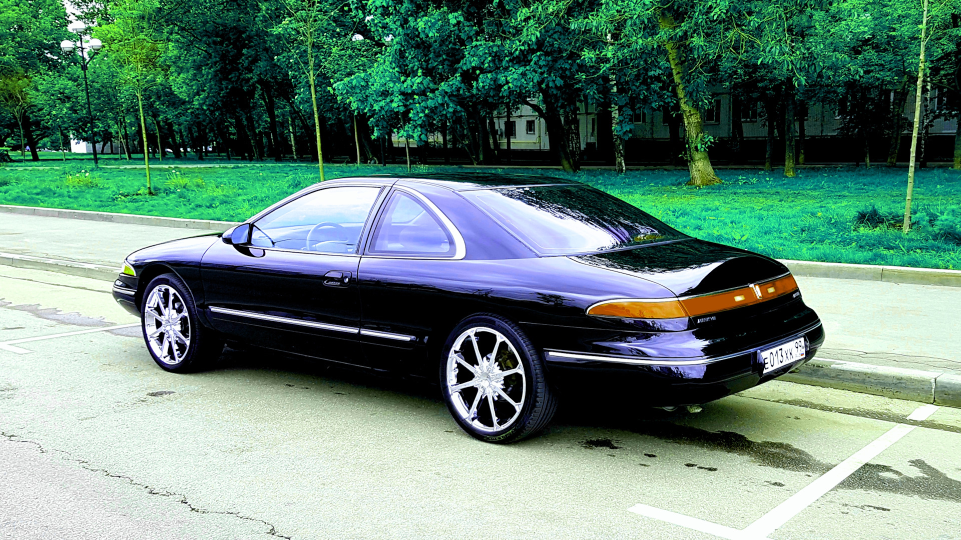 Lincoln Mark VIII 4.6 бензиновый 1993 | =Chrome&Black= на DRIVE2