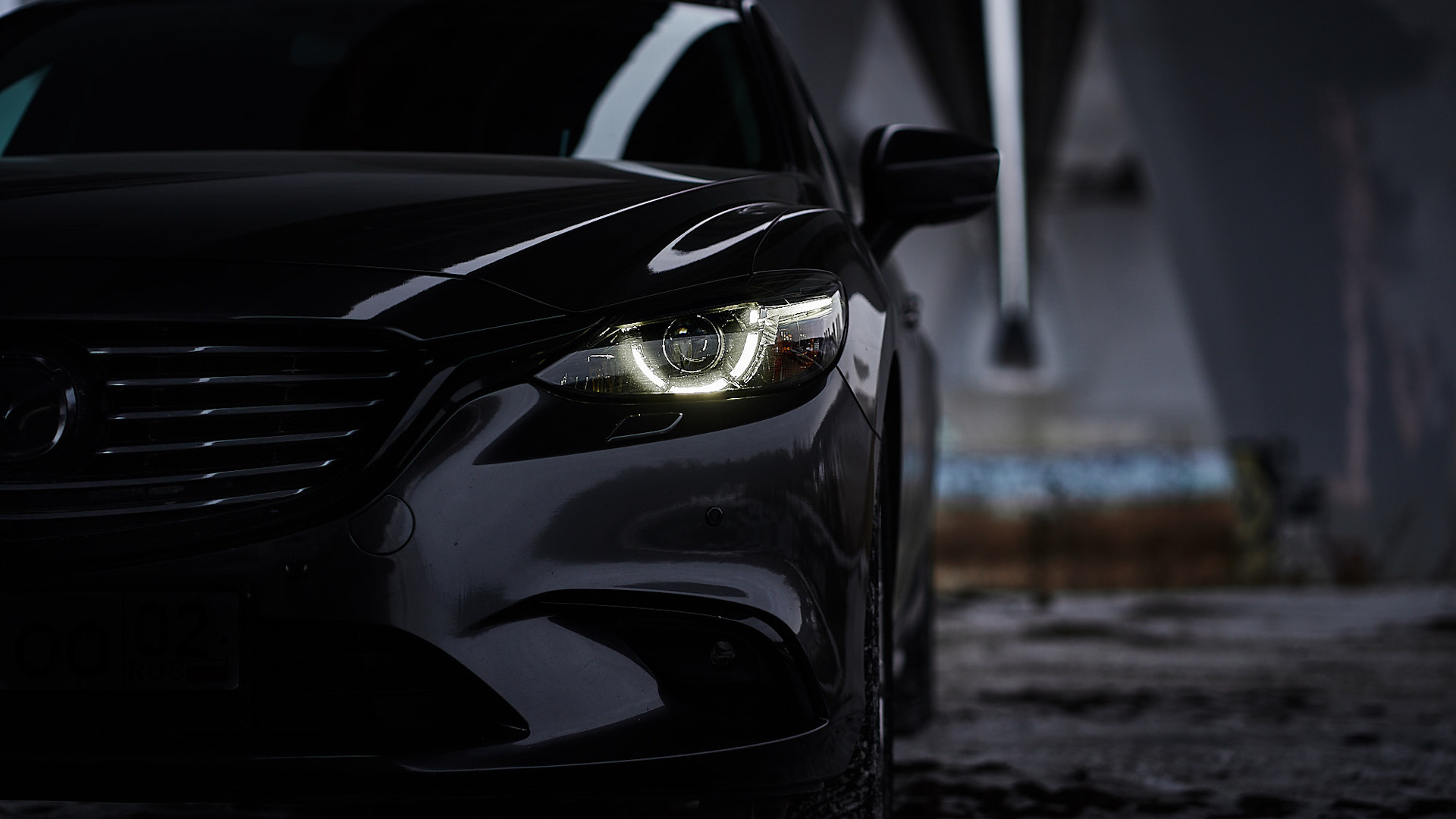 6 заставку. Мазда 6 в темноте. Mazda 6 Shadow line. Мазда 6 черная ночью. Мазда 6 2015 черная ночью.