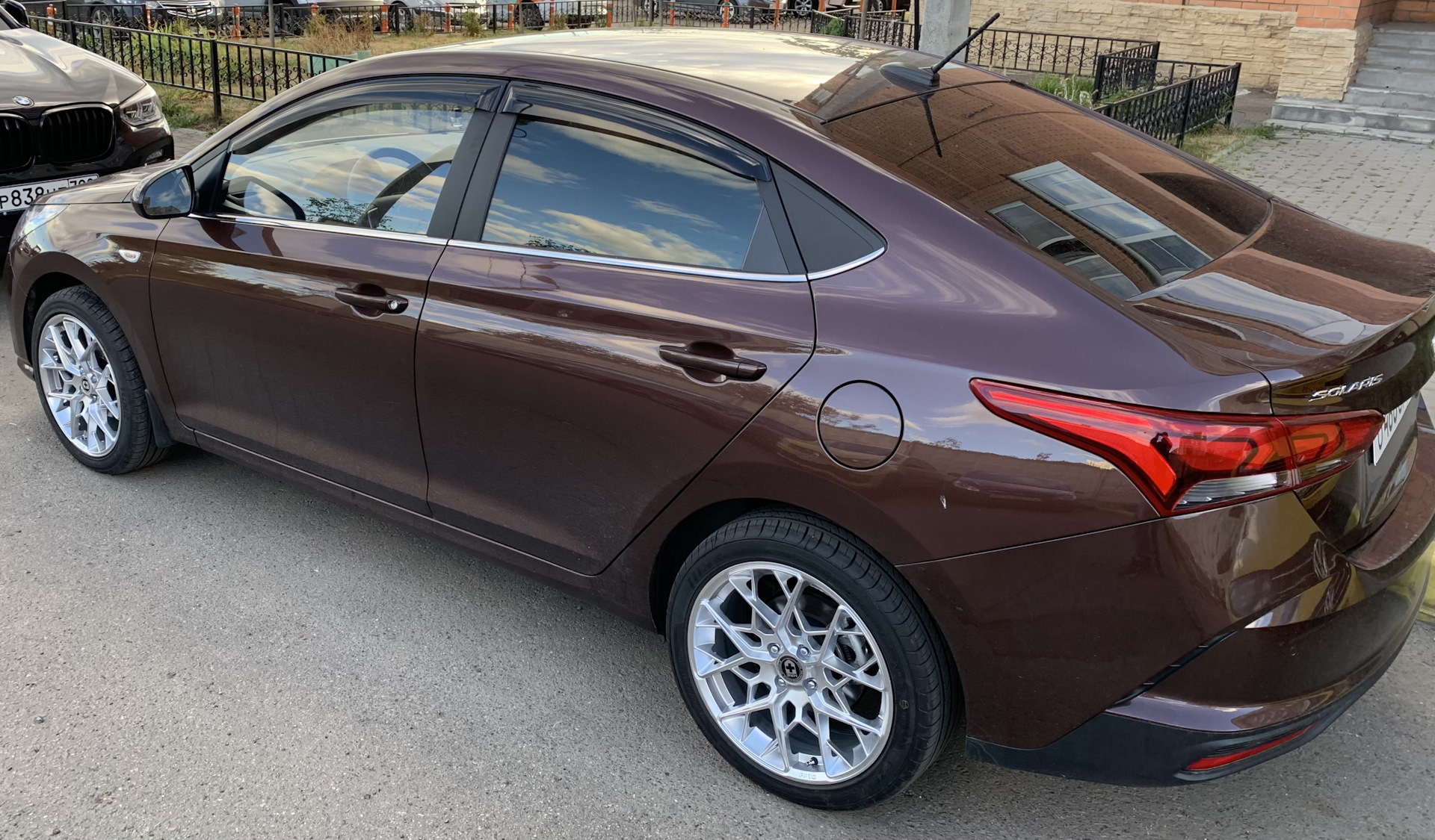 Новые диски HRE FF10😍 — Hyundai Solaris (2G), 1,6 л, 2021 года ...