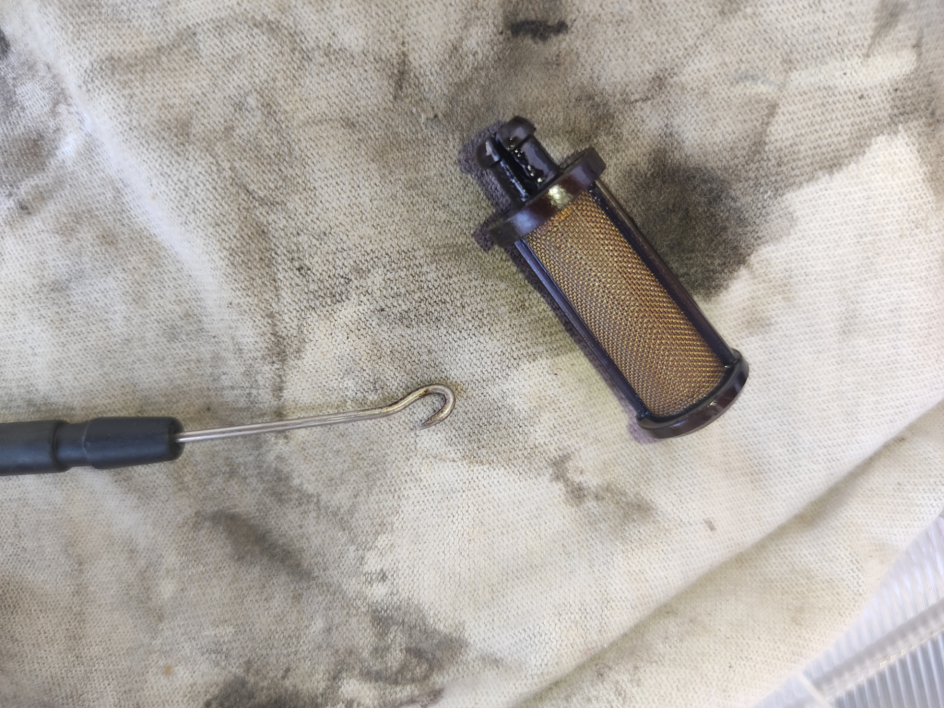 078: чистка дмрф и сетки vvti — Toyota Probox, 1,5 л, 2007 года ...