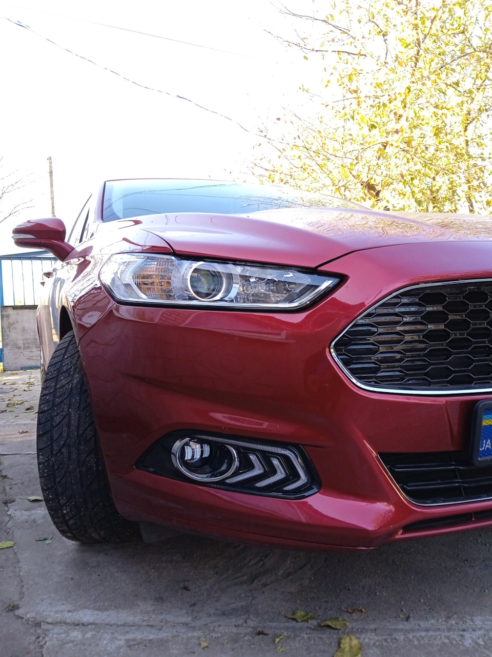 Замена ПТФ и ламп ЗХ💡 — Ford Fusion (America) (2G), 2 л, 2016 года ...