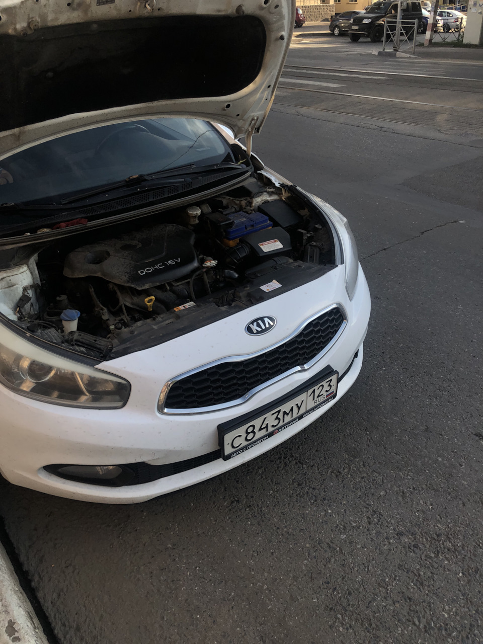 Лопнул шланг сцепления. — KIA Ceed (2G), 1,6 л, 2013 года | запчасти ...