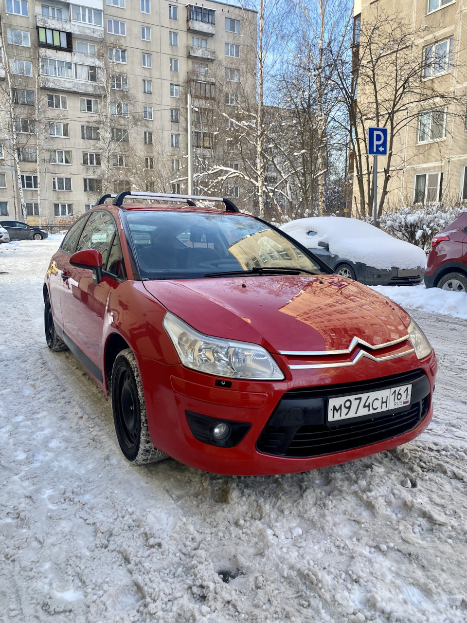 Перевозка ситроена в Петербург — Citroen C4 (1G), 1,6 л, 2008 года |  путешествие | DRIVE2