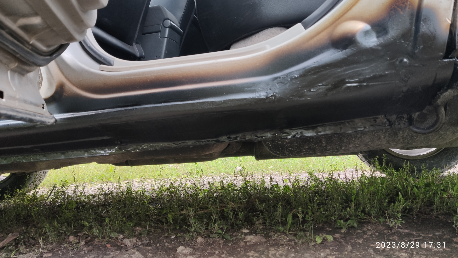 Пороги — Nissan X-Trail I (t30), 2,2 л, 2005 года | кузовной ремонт ...