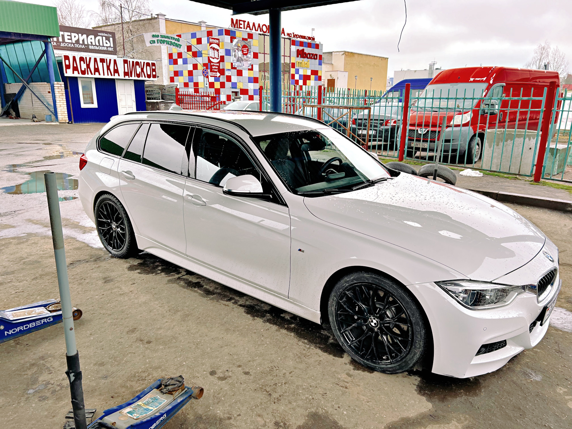 Ачивка кованый F31 405m r18 — BMW 3 series Touring (F31), 2 л, 2017 ...