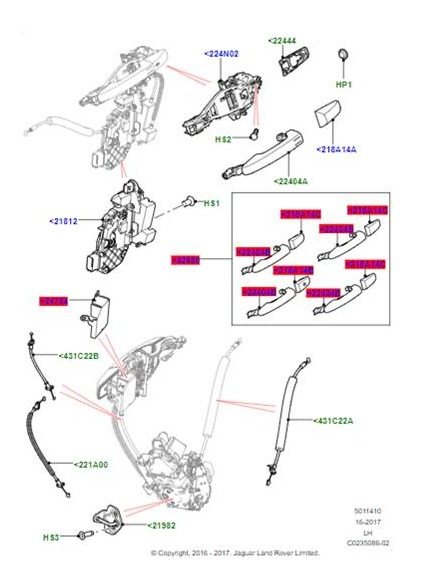 Не закрывается пассажирская дверь — Land Rover Range Rover Evoque (1G ...