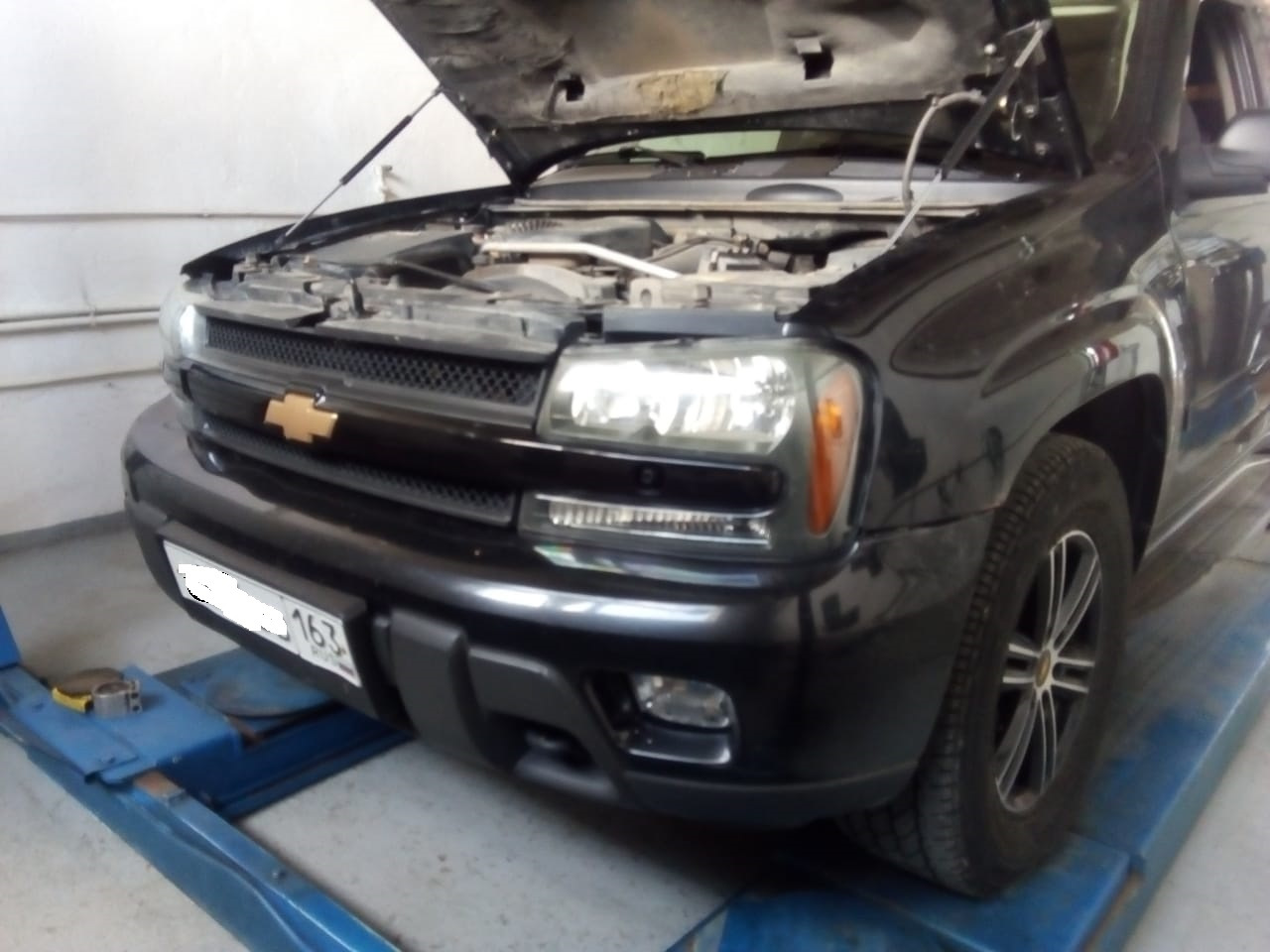 Chevrolet trailblazer аэрография