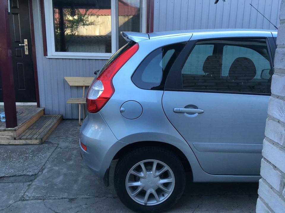 Спойлер калина спорт