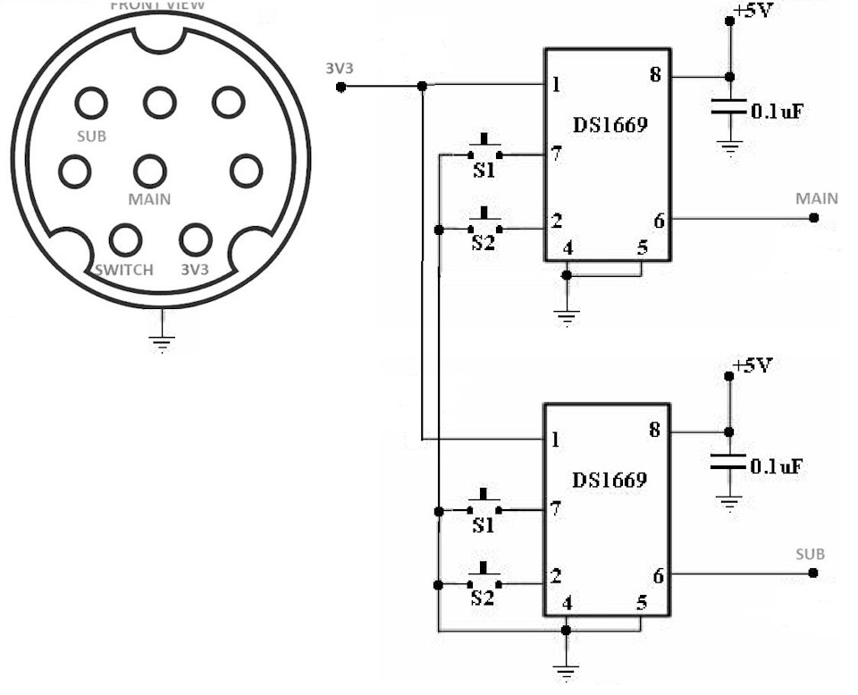 Ds1669 схема включения