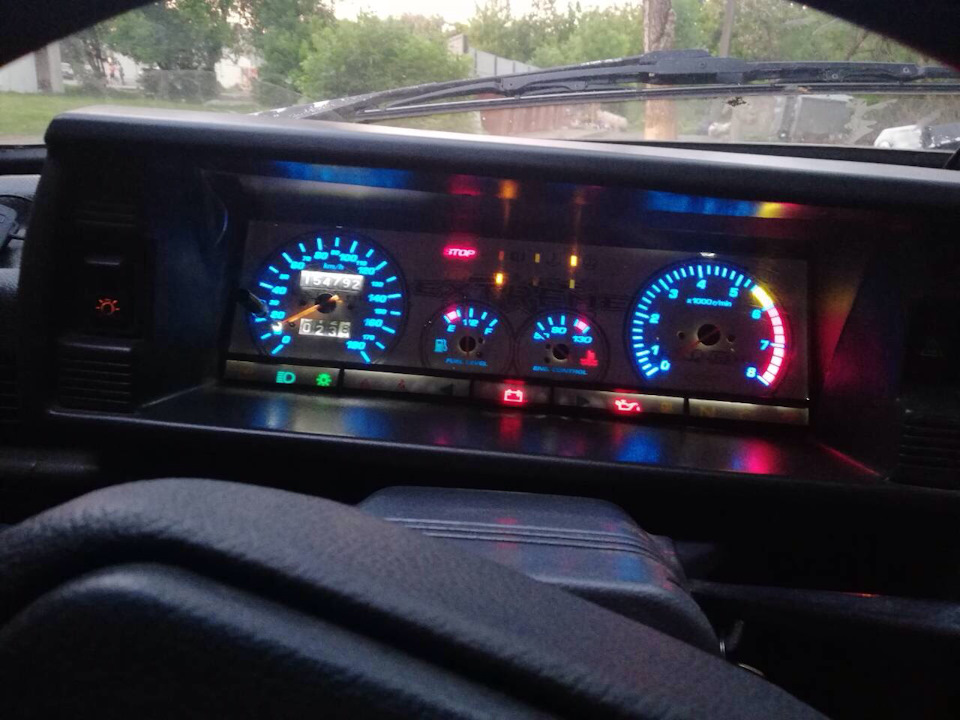 Пересвет приборной панели ВАЗ 21099 — DRIVE2