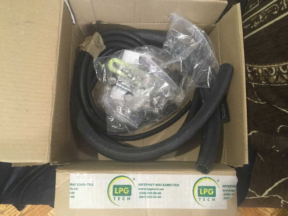 ГБО Tartarini замена всех шлангов и хомутов — BMW 3 series (E36), 1,9 л ...