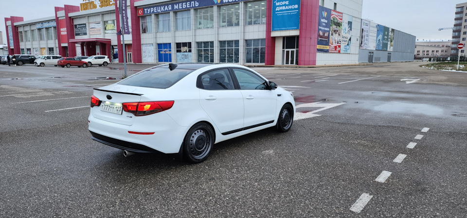 17"ые ШТАМПЫ на зиму с низким профилем! — KIA Rio (3G), 1,6 л, 2015 ...