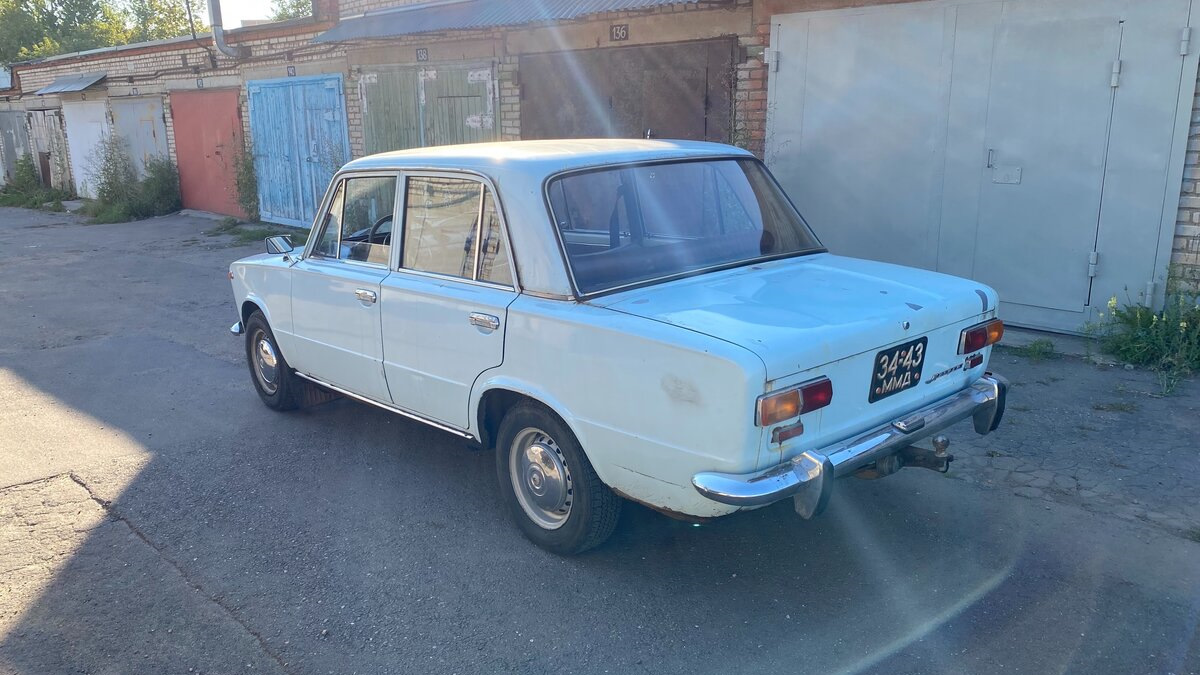 Lada 2101 1.2 бензиновый 1972 | Небесно-голубая на DRIVE2