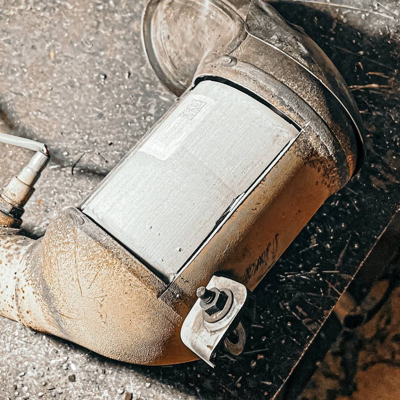 BMW X3 (БМВ Х3) 2007 года с двигателем 2.5 / Удаление катализатора и ...