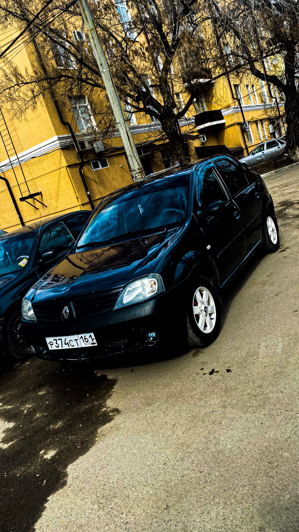 После мойки) — Renault Logan (1G), 1,6 л, 2008 года | фотография | DRIVE2