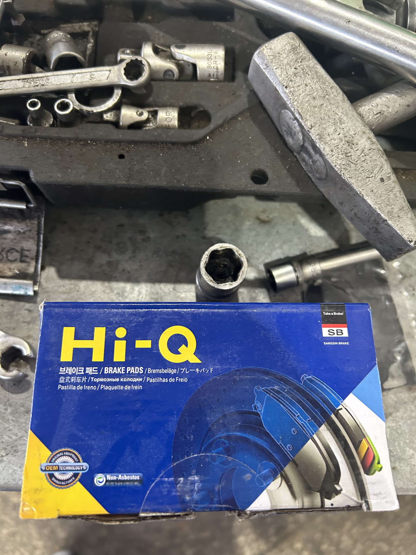 Замена задних колодок. — Toyota Land Cruiser Prado 150-series, 2,7 л ...