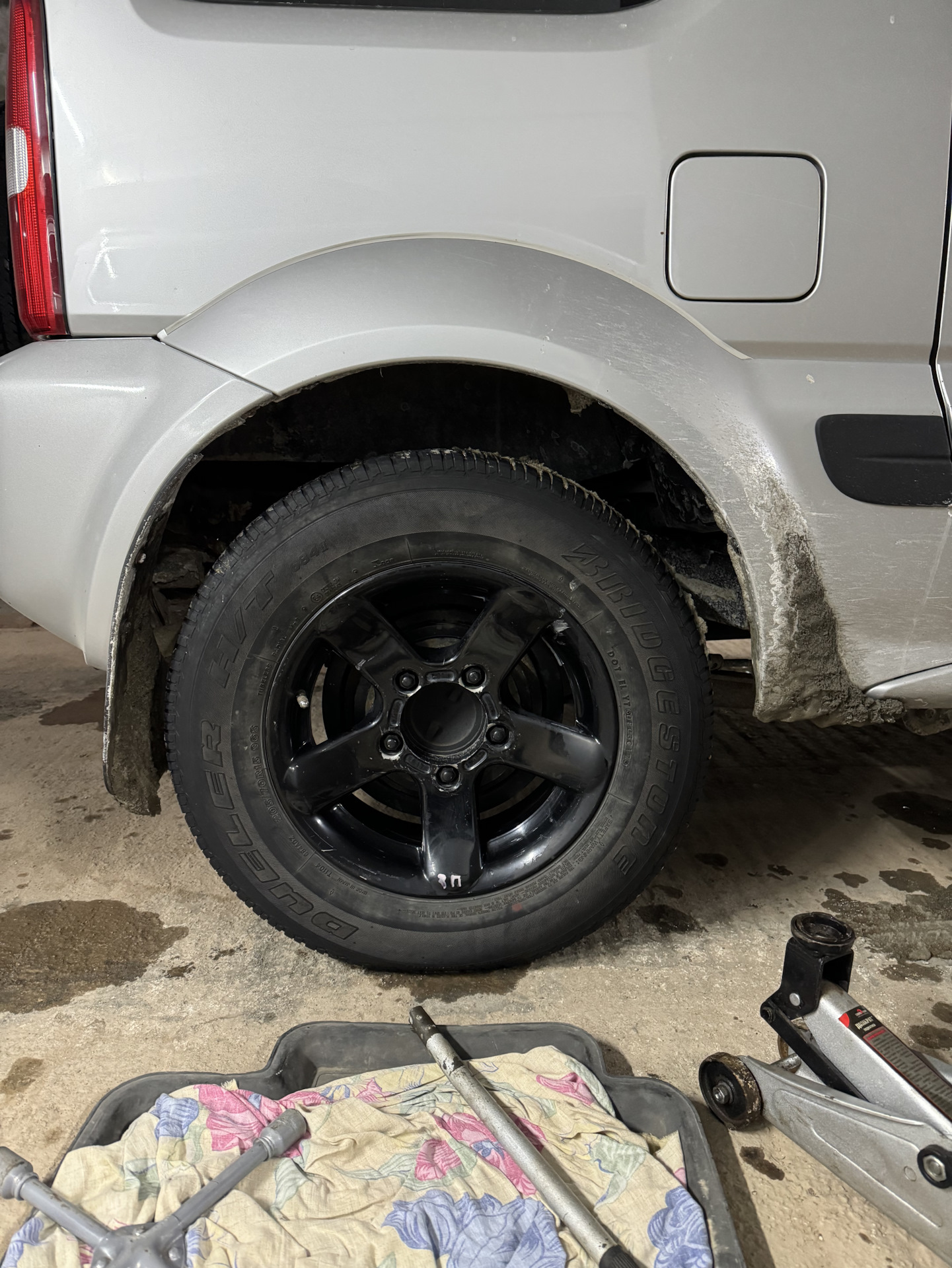 #4 Диски, резина — Suzuki Jimny (1G), 1,3 л, 2012 года | колёсные диски ...