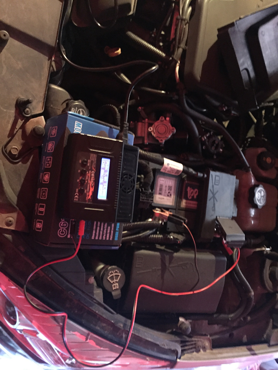 Зарядка АКБ Ca-Ca на Imax B6 — Chevrolet Malibu (8G), 2,4 л, 2012 года ...