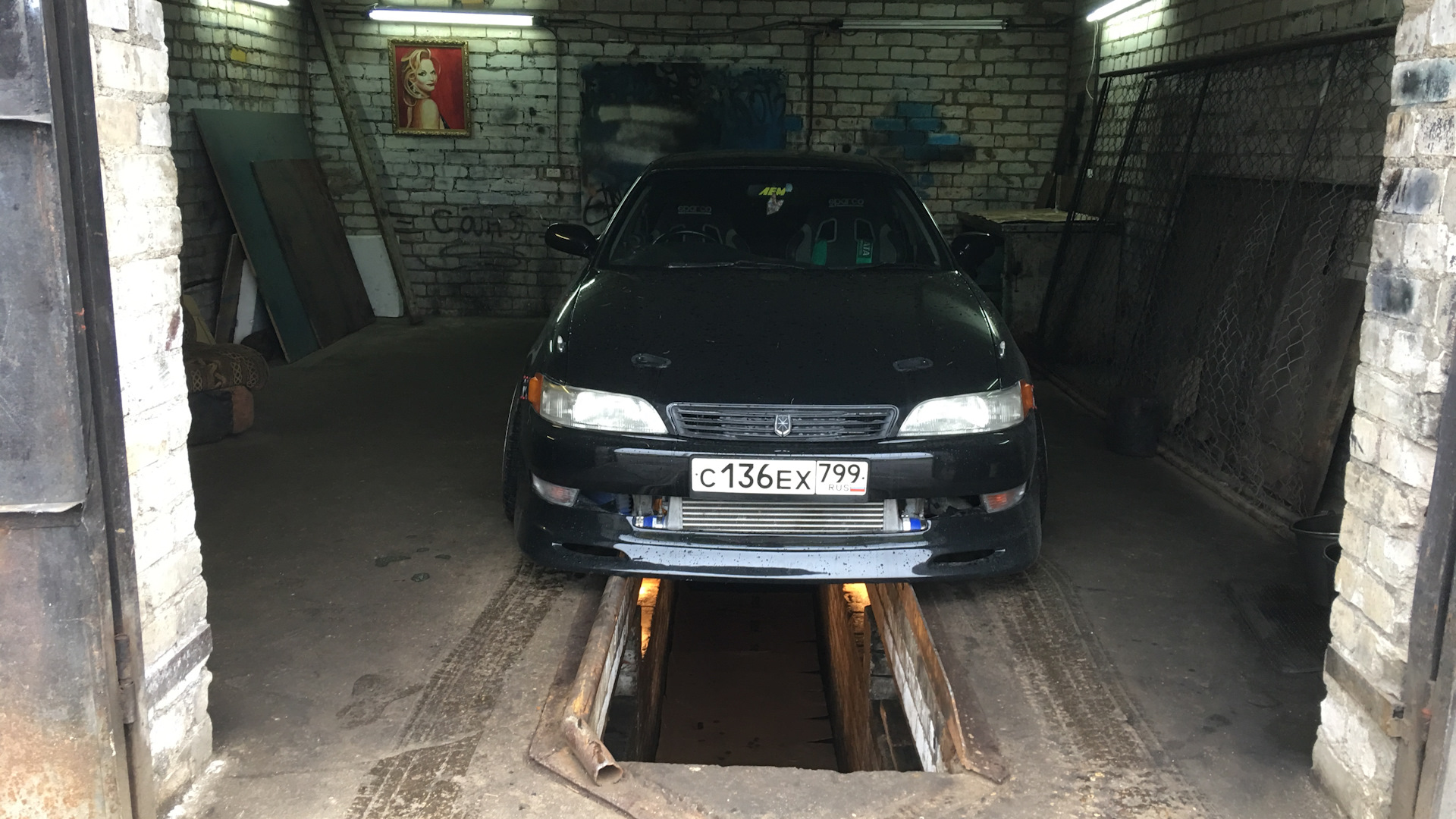 Toyota Mark II (90) 2.5 бензиновый 1994 | black barge на DRIVE2