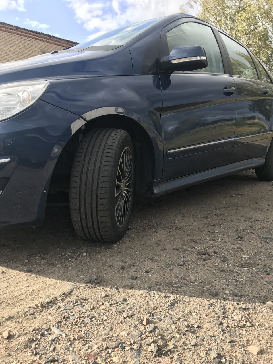 Замена просевших пружин — Mercedes-Benz B-Class (W245), 2 л, 2008 года ...